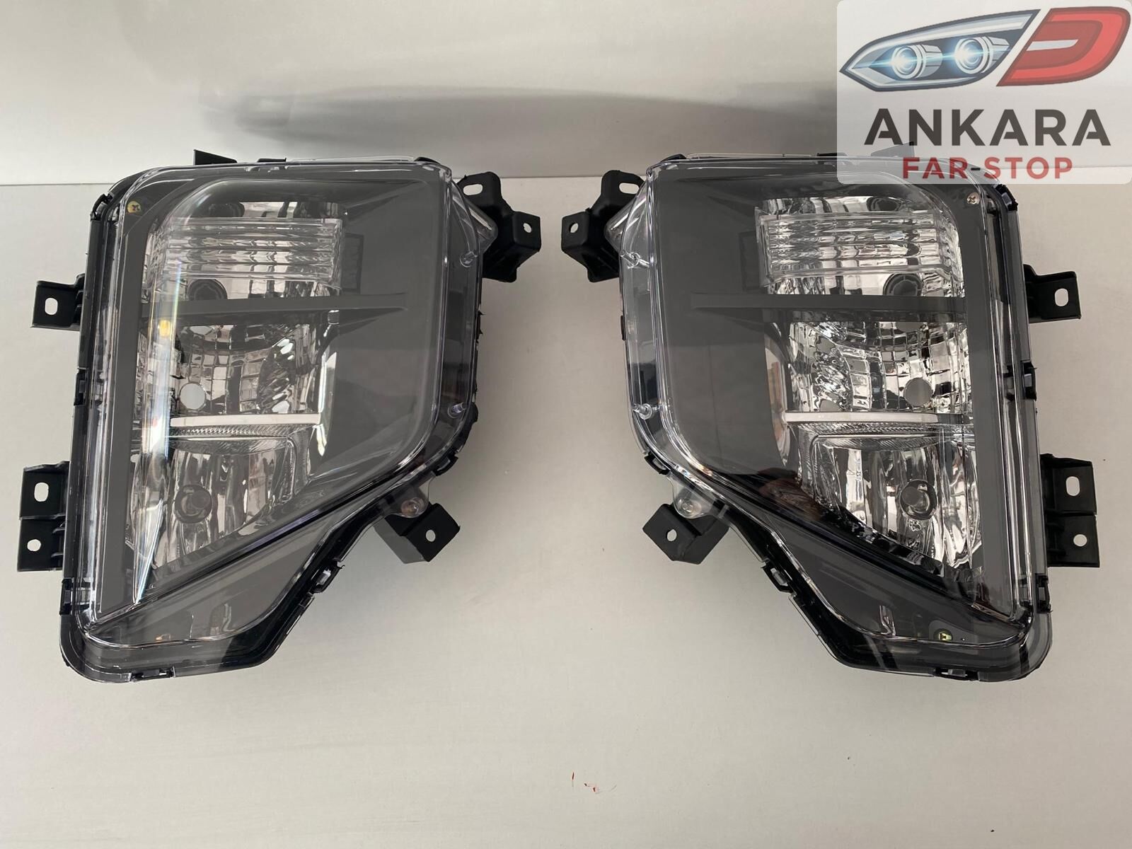 Mitsubishi L200 2019 - 2021 Sis Lamba Takım Sağ - Sol (3 Ampul)