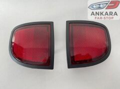 Mitsubishi L200 2007 - 2014 Arka Çamurluk Reflekörü Sağ - Sol Takım