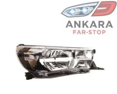 Toyota Hilux Revo 16-21 Sağ Far Ledsiz