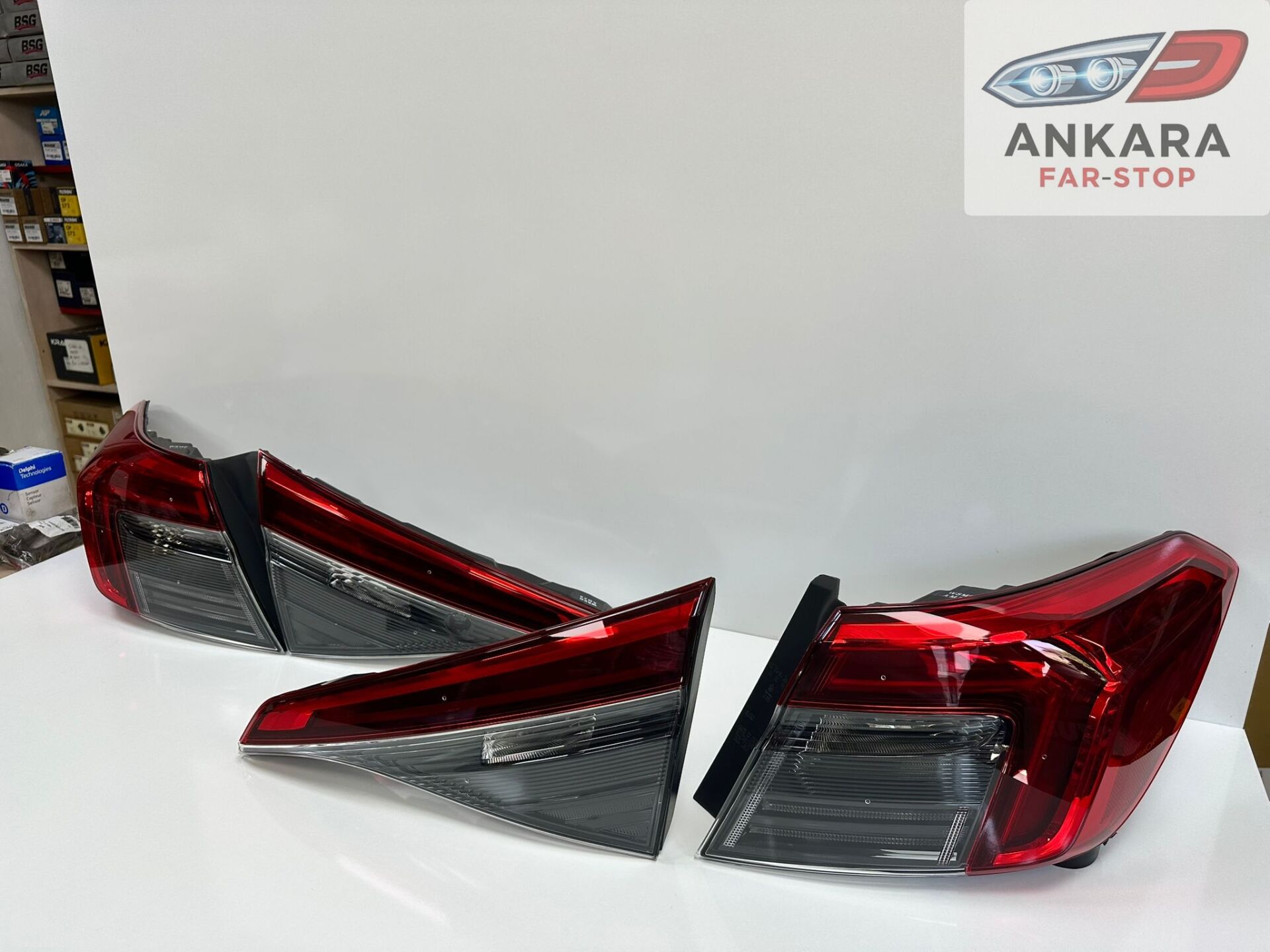 HONDA CİVİC FE1 2021 SONRASI STOP LAMBASI FULL TAKIM SAĞ - SOL (İÇ 2 - DIŞ 2 TOPLAM 4 ADET)