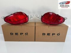 TOYOTA YARİS 2014 - 2017 ARKA TAMPON REFLEKTÖRÜ SAĞ - SOL TAKIM 2 ADET (DEPO MARKA)