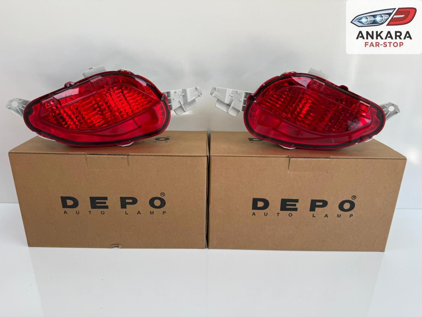 TOYOTA YARİS 2014 - 2017 ARKA TAMPON REFLEKTÖRÜ SAĞ - SOL TAKIM 2 ADET (DEPO MARKA)