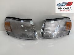 TOYOTA COROLLA AE100 1993 - 1995 SİNYAL LAMBASI ÖN SAĞ - SOL TAKIM (SARI ÇIKINTILI TİP)