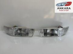 TOYOTA RAV-4 1998 - 2000 ÖN SİNYAL LAMBASI SAĞ - SOL TAKIM (ŞEFFAF TİP)