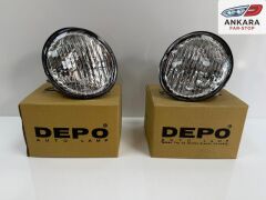 TOYOTA COROLLA 1999 - 2000 SİNYAL LAMBASI ÖN SAĞ - SOL TAKIM (YUVARLAK FARLI MODEL) (DEPO MARKA)