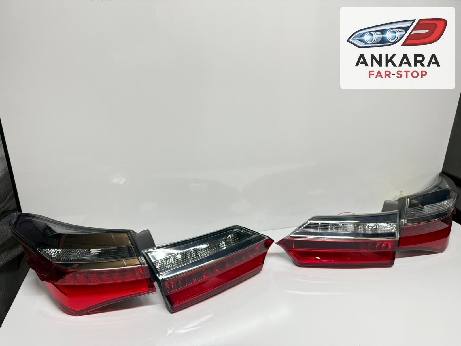 TOYOTA COROLLA 2016 - 2018 STOP LAMBASI SAĞ - SOL İÇ VE DIŞ TAKIM (LEDLİ TİP 4 STOP)