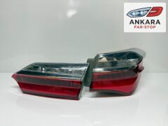 TOYOTA COROLLA 2016 - 2018 STOP LAMBASI SAĞ İÇ VE DIŞ TAKIM (LEDLİ TİP 2 STOP)