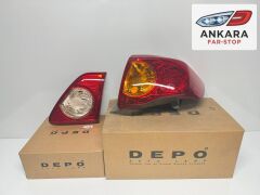 TOYOTA COROLLA 2007 - 2009 STOP LAMBASI SAĞ İÇ VE DIŞ TAKIM (TOPLAM 2 STOP - DEPO MARKA)