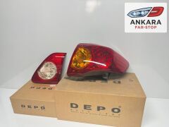 TOYOTA COROLLA 2007 - 2009 STOP LAMBASI SAĞ İÇ VE DIŞ TAKIM (TOPLAM 2 STOP - DEPO MARKA)