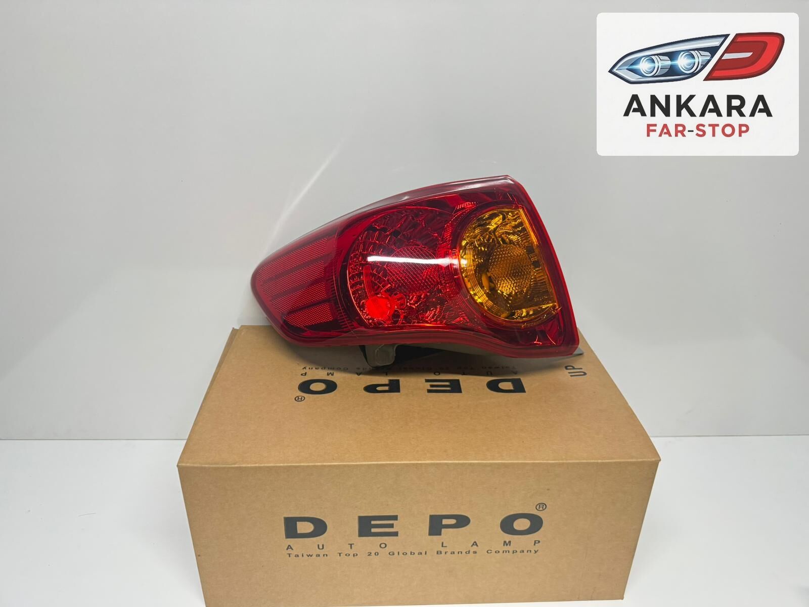 TOYOTA COROLLA 2007 - 2009 STOP LAMBASI SAĞ - SOL DIŞ TAKIM (TOPLAM 2 STOP - DEPO MARKA)