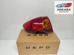 TOYOTA COROLLA 2007 - 2009 STOP LAMBASI SAĞ - SOL DIŞ TAKIM (TOPLAM 2 STOP - DEPO MARKA)