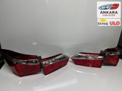 TOYOTA COROLLA 2013 - 2015 STOP LAMBASI SAĞ - SOL İÇ VE DIŞ TAKIM (ORJİNAL FARBA - ULO - 4 STOP)
