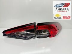 TOYOTA COROLLA 2019-2025 SEDAN STOP LAMBASI SAĞ İÇ VE DIŞ TAKIM (ORJİNAL FARBA-ULO-2 STOP LEDSİZ)