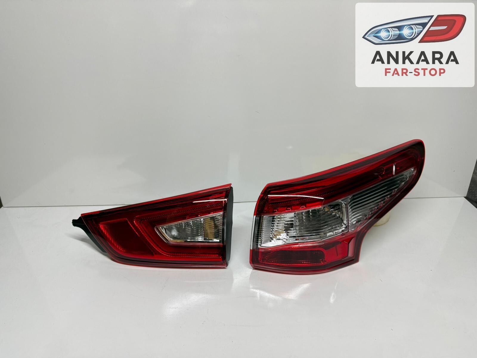 NİSSAN QASHQAİ 2014 - 2016 STOP LAMBASI SAĞ İÇ VE DIŞ TAKIM (TOPLAM 2 ADET STOP)