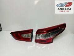 NİSSAN QASHQAİ 2014 - 2016 STOP LAMBASI SAĞ İÇ VE DIŞ TAKIM (TOPLAM 2 ADET STOP)