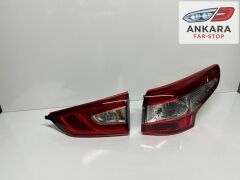 NİSSAN QASHQAİ 2014 - 2016 STOP LAMBASI SAĞ İÇ VE DIŞ TAKIM (TOPLAM 2 ADET STOP)