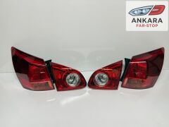 NİSSAN QASHQAİ 2007 - 2010 STOP LAMBASI SAĞ - SOL İÇ VE DIŞ TAKIM (TOPLAM 4 ADET STOP)