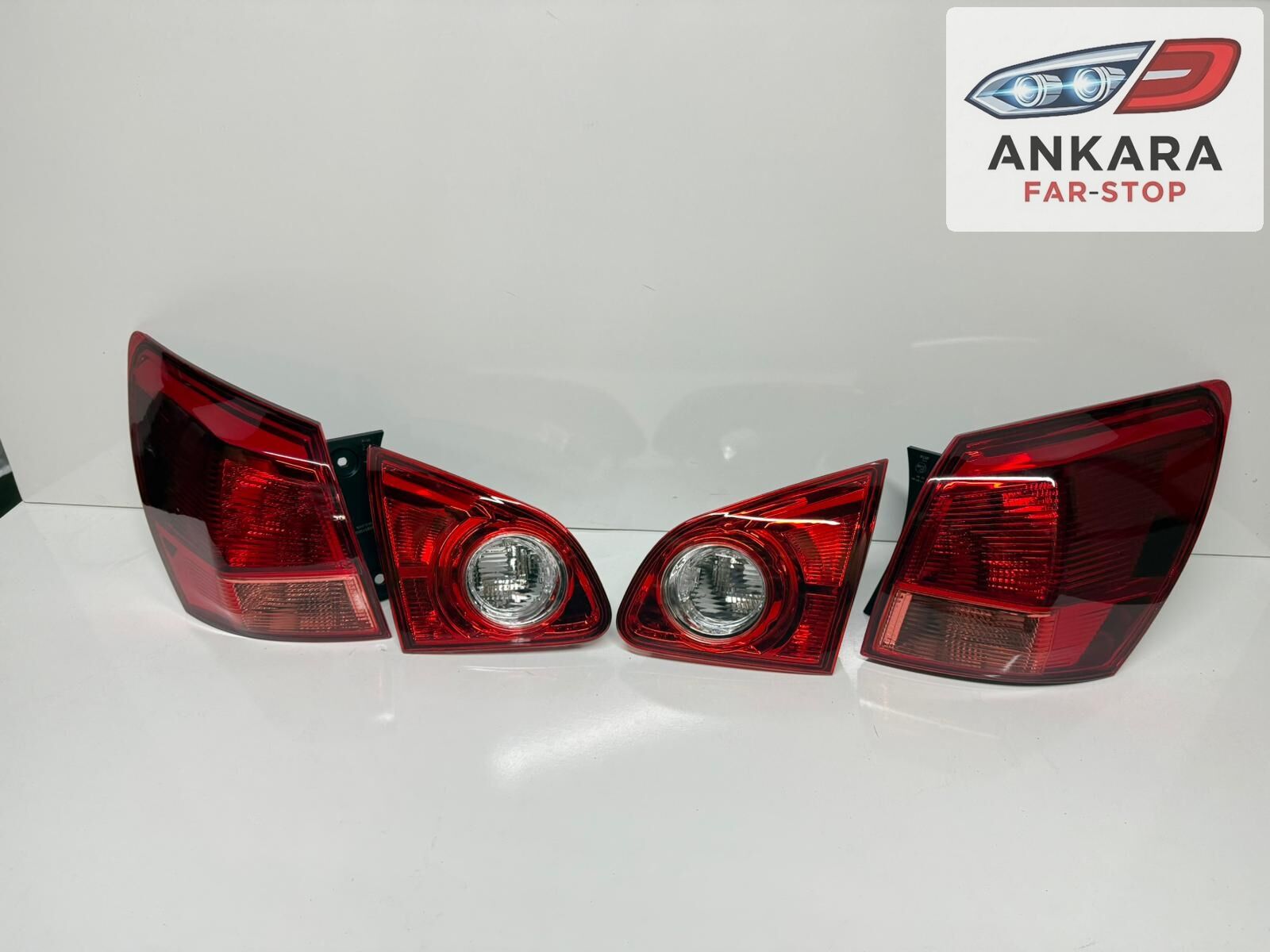 NİSSAN QASHQAİ 2007 - 2010 STOP LAMBASI SAĞ - SOL İÇ VE DIŞ TAKIM (TOPLAM 4 ADET STOP)