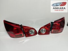 NİSSAN QASHQAİ 2007 - 2010 STOP LAMBASI SAĞ - SOL İÇ VE DIŞ TAKIM (TOPLAM 4 ADET STOP)