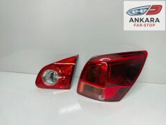 NİSSAN QASHQAİ 2007 - 2010 STOP LAMBASI SAĞ İÇ VE DIŞ TAKIM (TOPLAM 2 ADET STOP)
