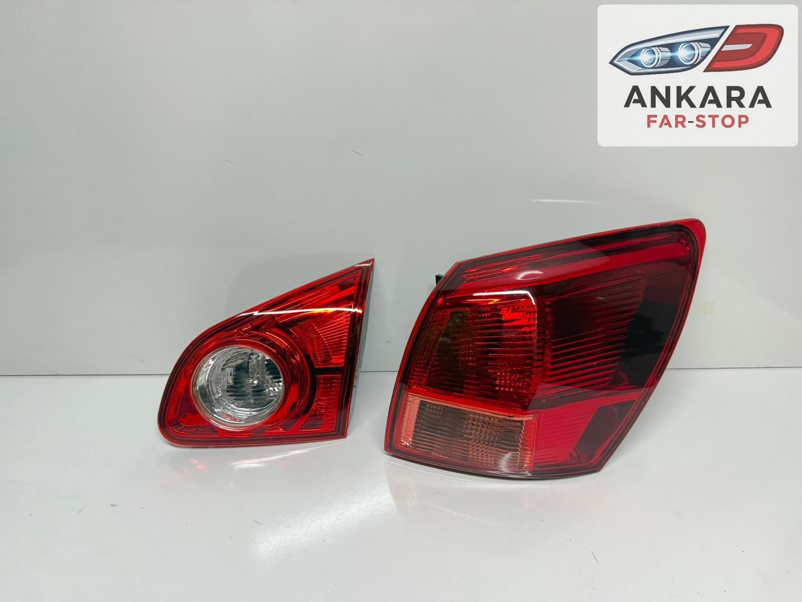 NİSSAN QASHQAİ 2007 - 2010 STOP LAMBASI SAĞ İÇ VE DIŞ TAKIM (TOPLAM 2 ADET STOP)