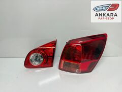 NİSSAN QASHQAİ 2007 - 2010 STOP LAMBASI SAĞ İÇ VE DIŞ TAKIM (TOPLAM 2 ADET STOP)