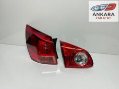 NİSSAN QASHQAİ 2007 - 2010 STOP LAMBASI SOL İÇ VE DIŞ TAKIM (TOPLAM 2 ADET STOP)
