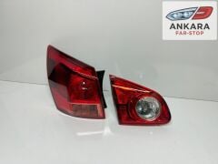 NİSSAN QASHQAİ 2007 - 2010 STOP LAMBASI SOL İÇ VE DIŞ TAKIM (TOPLAM 2 ADET STOP)