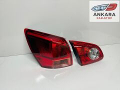 NİSSAN QASHQAİ 2007 - 2010 STOP LAMBASI SOL İÇ VE DIŞ TAKIM (TOPLAM 2 ADET STOP)