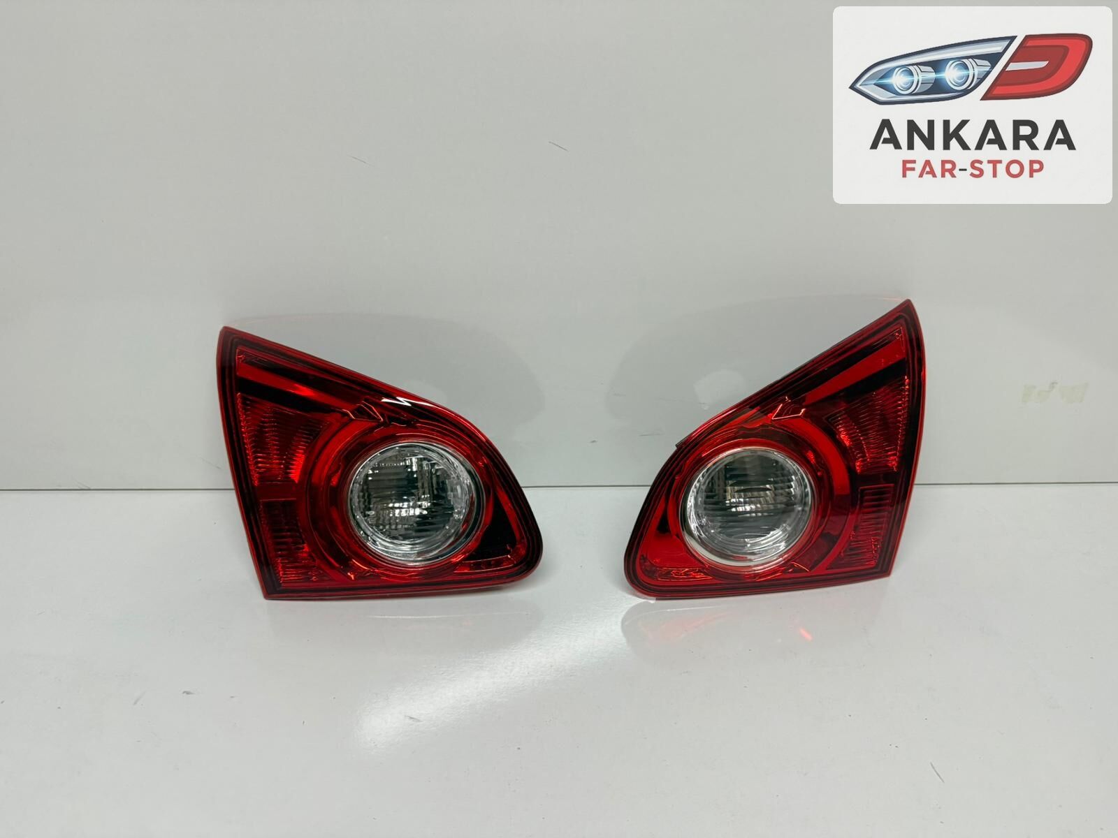 NİSSAN QASHQAİ 2007 - 2010 STOP LAMBASI SAĞ - SOL İÇ TAKIM (TOPLAM 2 ADET STOP)