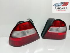 HONDA EURO CİVİC 1996 - 2000 STOP LAMBASI SAĞ - SOL TAKIM (KIRMIZI BEYAZ - TOPLAM 2 ADET STOP)