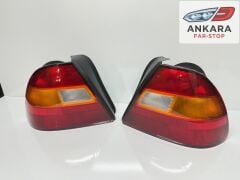 HONDA EURO CİVİC 1996 - 2000 STOP LAMBASI SAĞ - SOL TAKIM (SARI  KIRMIZI TİP - TOPLAM 2 ADET STOP)
