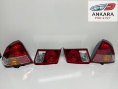 HONDA CİVİC VTEC 2 2004 - 2006 STOP LAMBASI SAĞ - SOL İÇ VE DIŞ TAKIM (TOPLAM 4 ADET STOP)