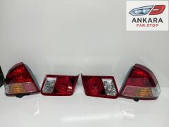 HONDA CİVİC VTEC 2 2004 - 2006 STOP LAMBASI SAĞ - SOL İÇ VE DIŞ TAKIM (TOPLAM 4 ADET STOP)