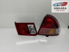 HONDA CİVİC VTEC 2 2004 - 2006 STOP LAMBASI SAĞ İÇ VE DIŞ TAKIM (TOPLAM 2 ADET STOP)