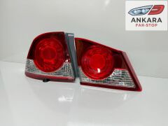 HONDA CİVİC FD6 2007 - 2009 STOP LAMBASI SOL İÇ VE DIŞ TAKIM (TOPLAM 2 ADET STOP)