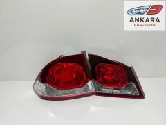 HONDA CİVİC FD6 2009 - 2012 STOP LAMBASI SOL İÇ VE DIŞ TAKIM (TOPLAM 2 ADET STOP)