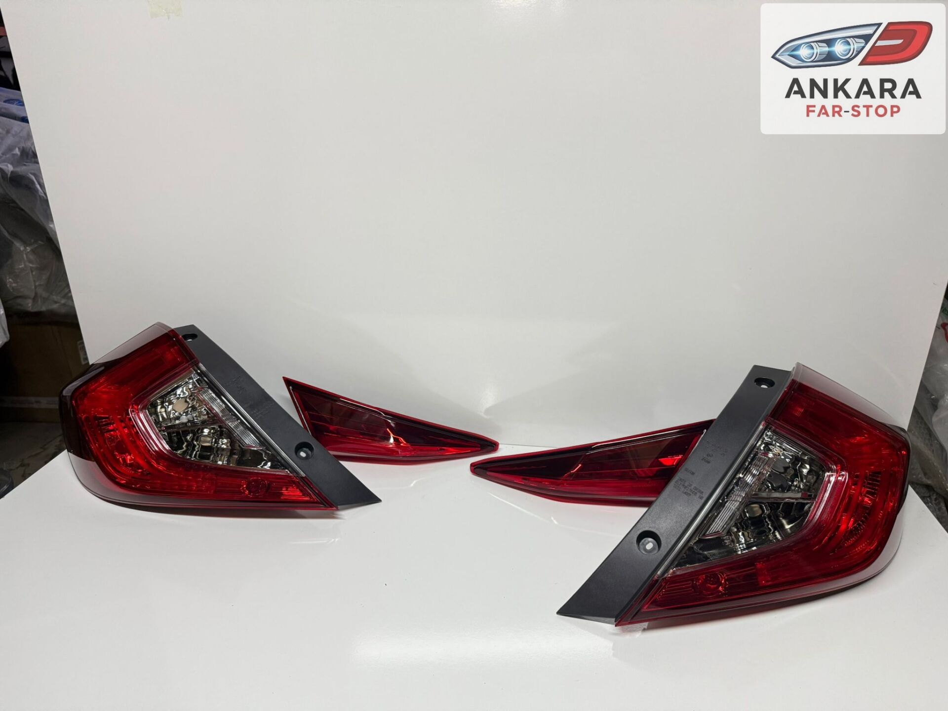 HONDA CİVİC FC5 2016 - 2021 STOP LAMBASI SAĞ - SOL İÇ VE DIŞ TAKIM (TOPLAM 4 ADET STOP)