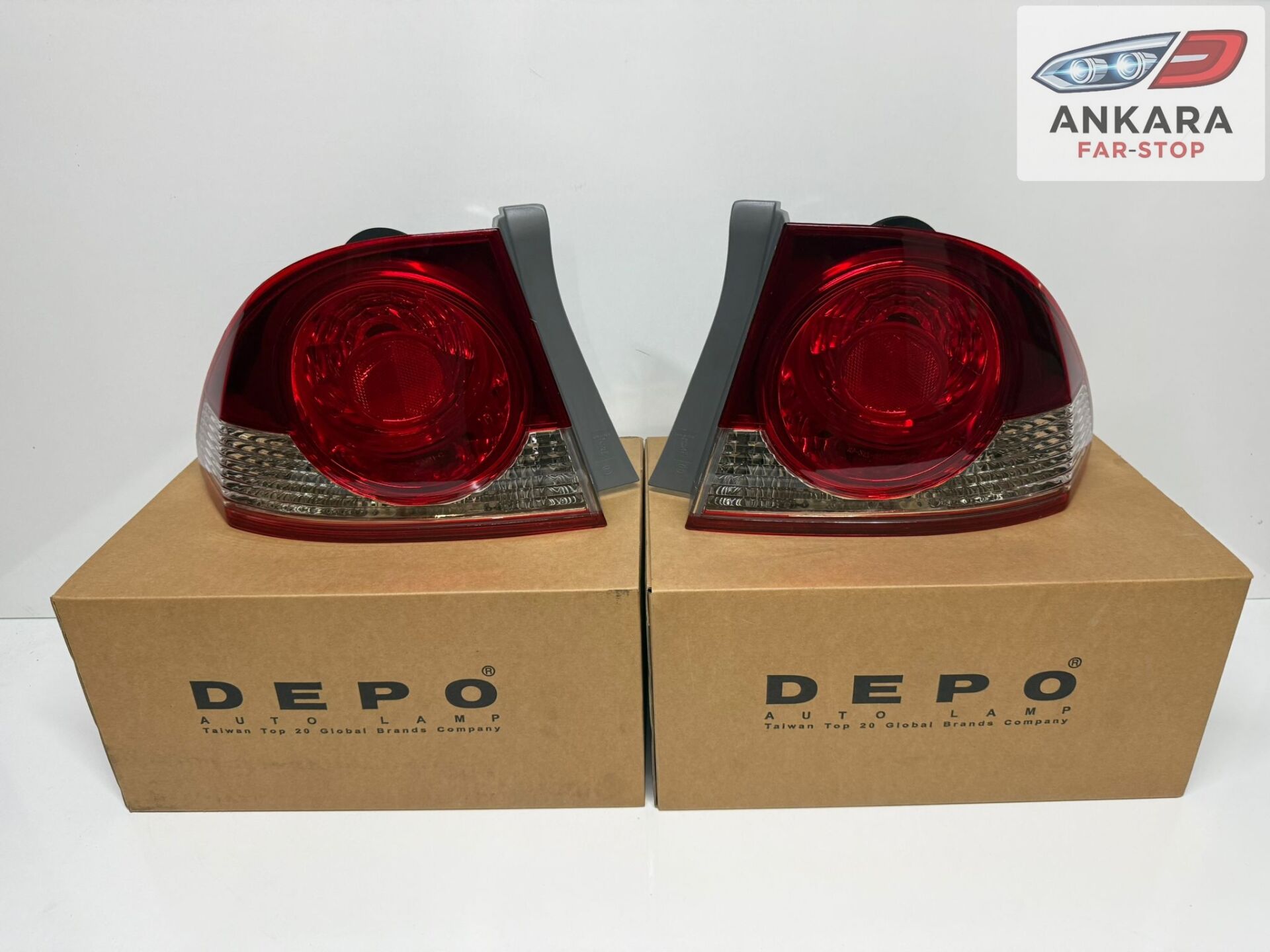 HONDA CİVİC FD6 2007 - 2009 STOP LAMBASI SAĞ - SOL DIŞ TAKIM ( TOPLAM 2 ADET STOP - DEPO MARKA )