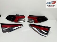 TOYOTA COROLLA 2019-2025 STOP LAMBASI SAĞ - SOL İÇ VE DIŞ TAKIM (TOPLAM 4 STOP - LEDLİ TİP)