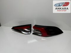 TOYOTA COROLLA 2019-2025 STOP LAMBASI SAĞ İÇ VE DIŞ TAKIM (TOPLAM 2 STOP - LEDLİ TİP)