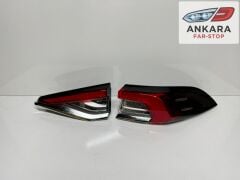 TOYOTA COROLLA 2019-2025 STOP LAMBASI SAĞ İÇ VE DIŞ TAKIM (TOPLAM 2 STOP - LEDLİ TİP)