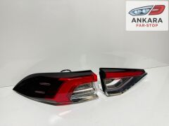 TOYOTA COROLLA 2019-2025 STOP LAMBASI SOL İÇ VE DIŞ TAKIM (TOPLAM 2 STOP - LEDLİ TİP)