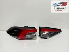 TOYOTA COROLLA 2019-2025 STOP LAMBASI SOL İÇ VE DIŞ TAKIM (TOPLAM 2 STOP - LEDLİ TİP)