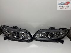 HONDA CİVİC FB7 2012 - 2015 ÖN FAR LAMBASI SAĞ - SOL TAKIM ZENON TİP (XENON TİP - 2 FAR)