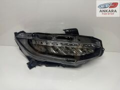 HONDA CİVİC FC5 2016 - 2021 ÖN FAR LAMBASI SAĞ LEDLİ TİP (SAĞ FAR - LEDLİ TİP)