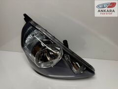HONDA JAZZ 2002 - 2006 ÖN FAR LAMBASI SAĞ MANUEL - MOTORSUZ (İÇİ SİYAH TİP - SAĞ)