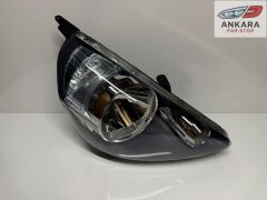 HONDA JAZZ 2002 - 2006 ÖN FAR LAMBASI SAĞ MANUEL - MOTORSUZ (İÇİ SİYAH TİP - SAĞ)
