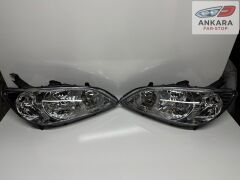 HONDA CİVİC VTEC 2 2004-2006 ÖN FAR LAMBASI SAĞ-SOL TAKIM SEDAN (VTEC 2 MAKYAJLI KASA-2 FAR)
