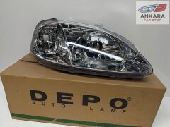 HONDA CİVİC İES MAKYAJLI KASA HATCHBACK 1999-2001 FAR LAMBASI SAĞ (MAKYAJLI KASA-SAĞ FAR-DEPO MARKA)